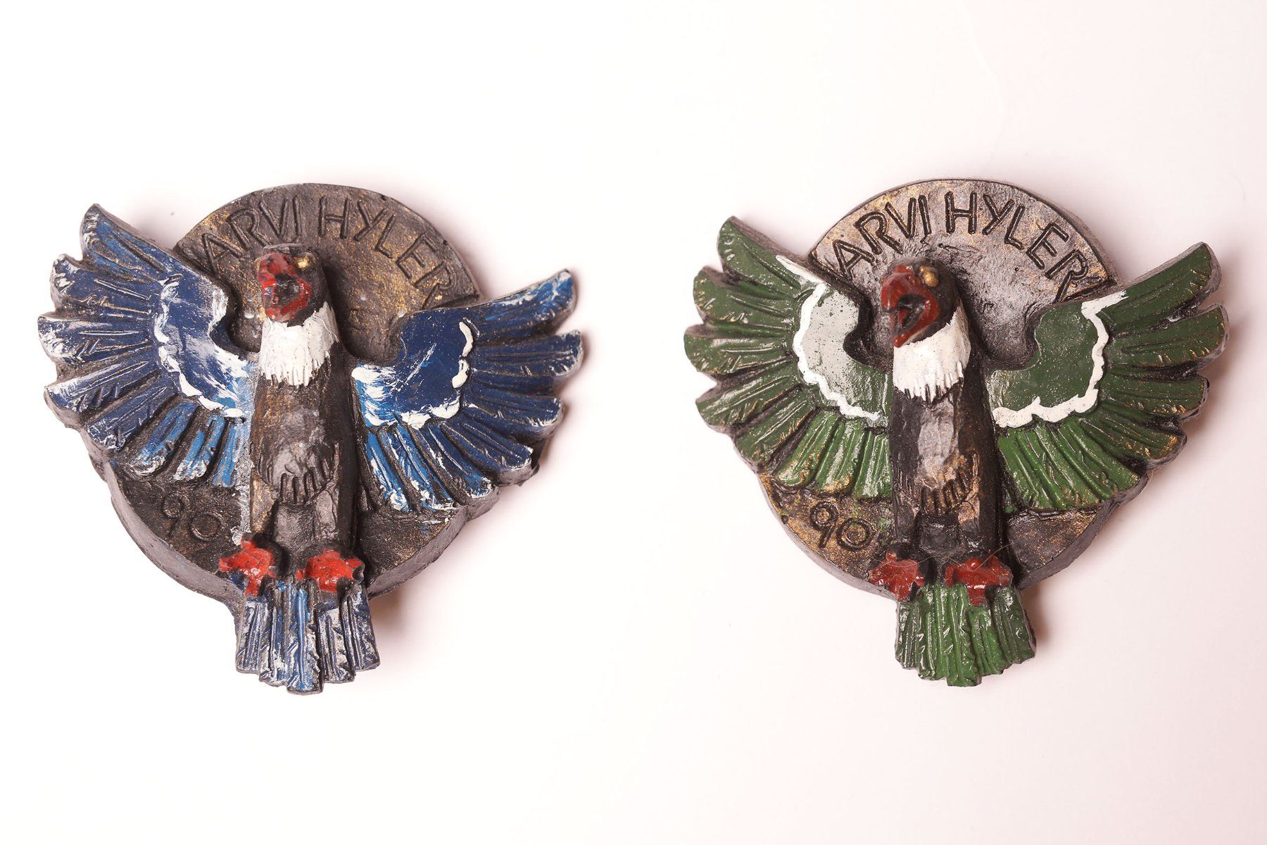Placchette & Badge: Diverse Plaketten Arvi-Hyler Kerns – Usato da Buochs venduto da chicco64 5