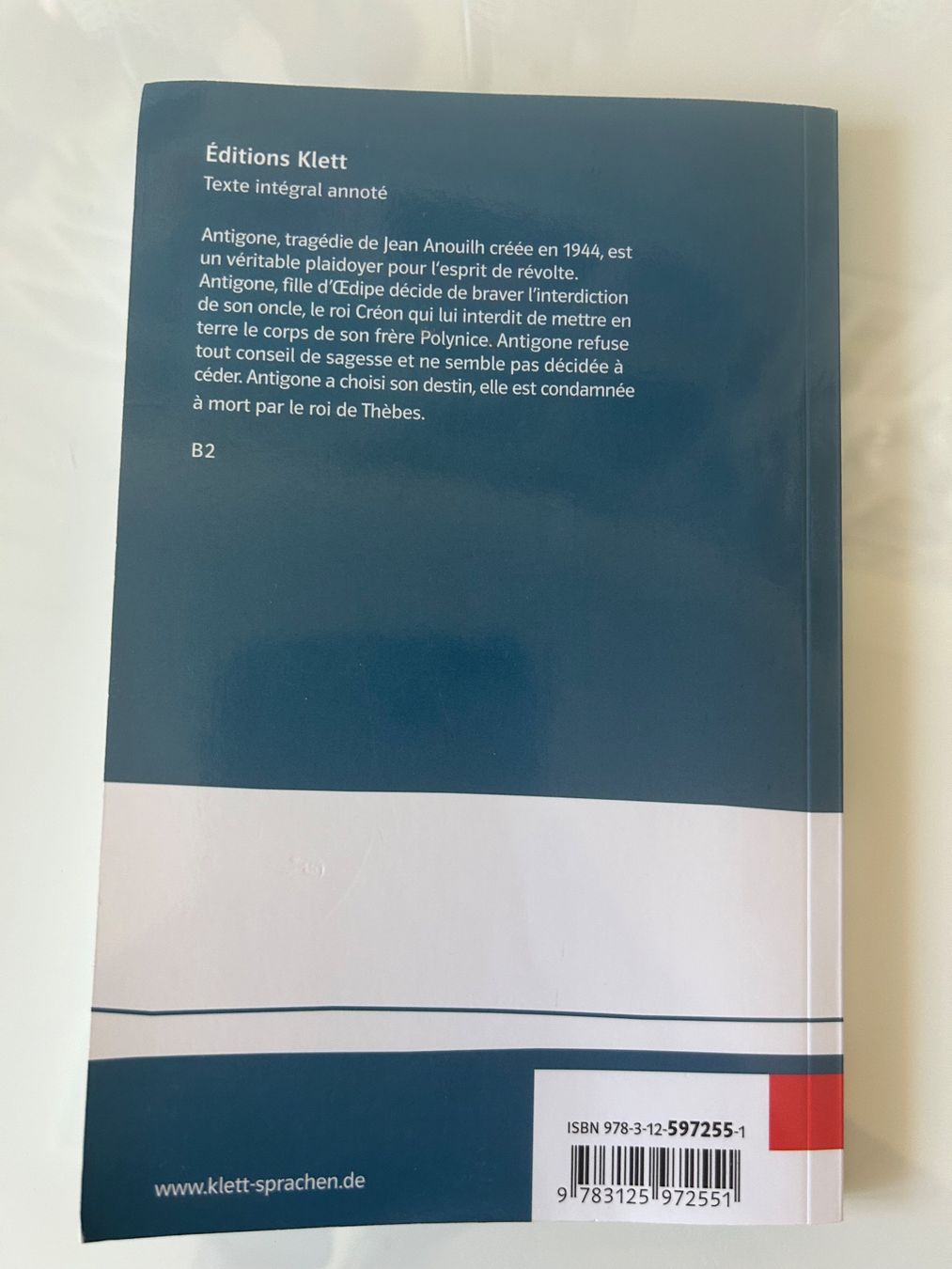Libri: Antigone (Jean Anouilh) – Usato da Birmenstorf AG venduto da Sail13 1