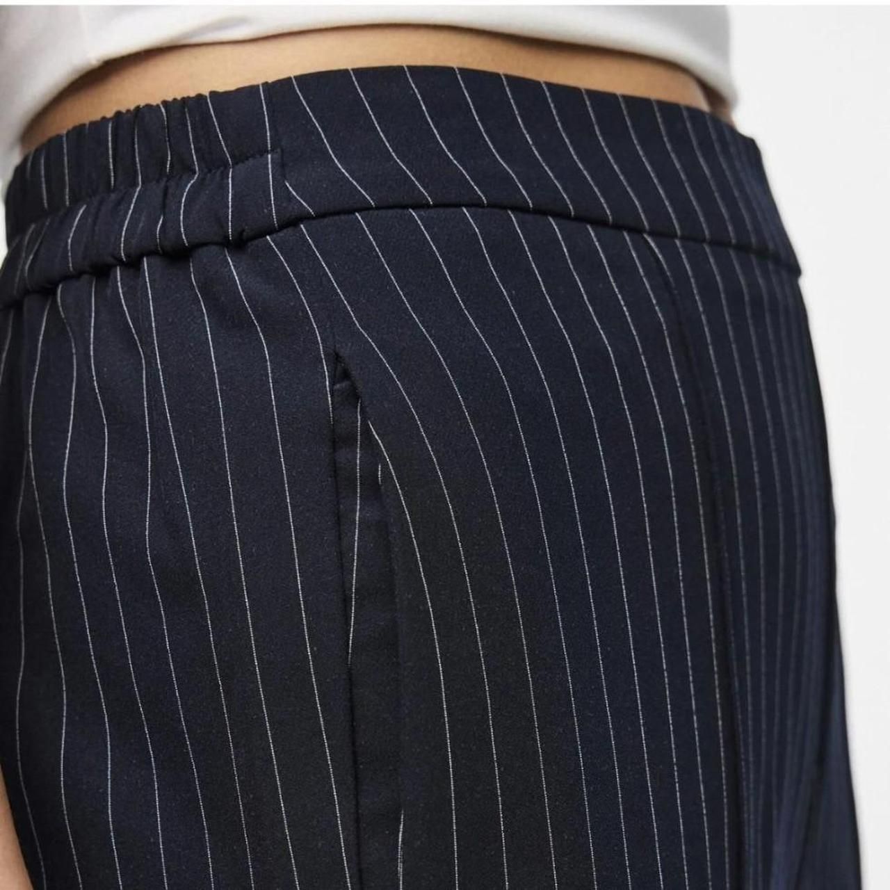 Pieces Pantaloni: Elegante, gestreifte Stoffhose, Pieces – Nuovo (secondo la descrizione) da Ringgenberg BE venduto da Vinyl.Love 2