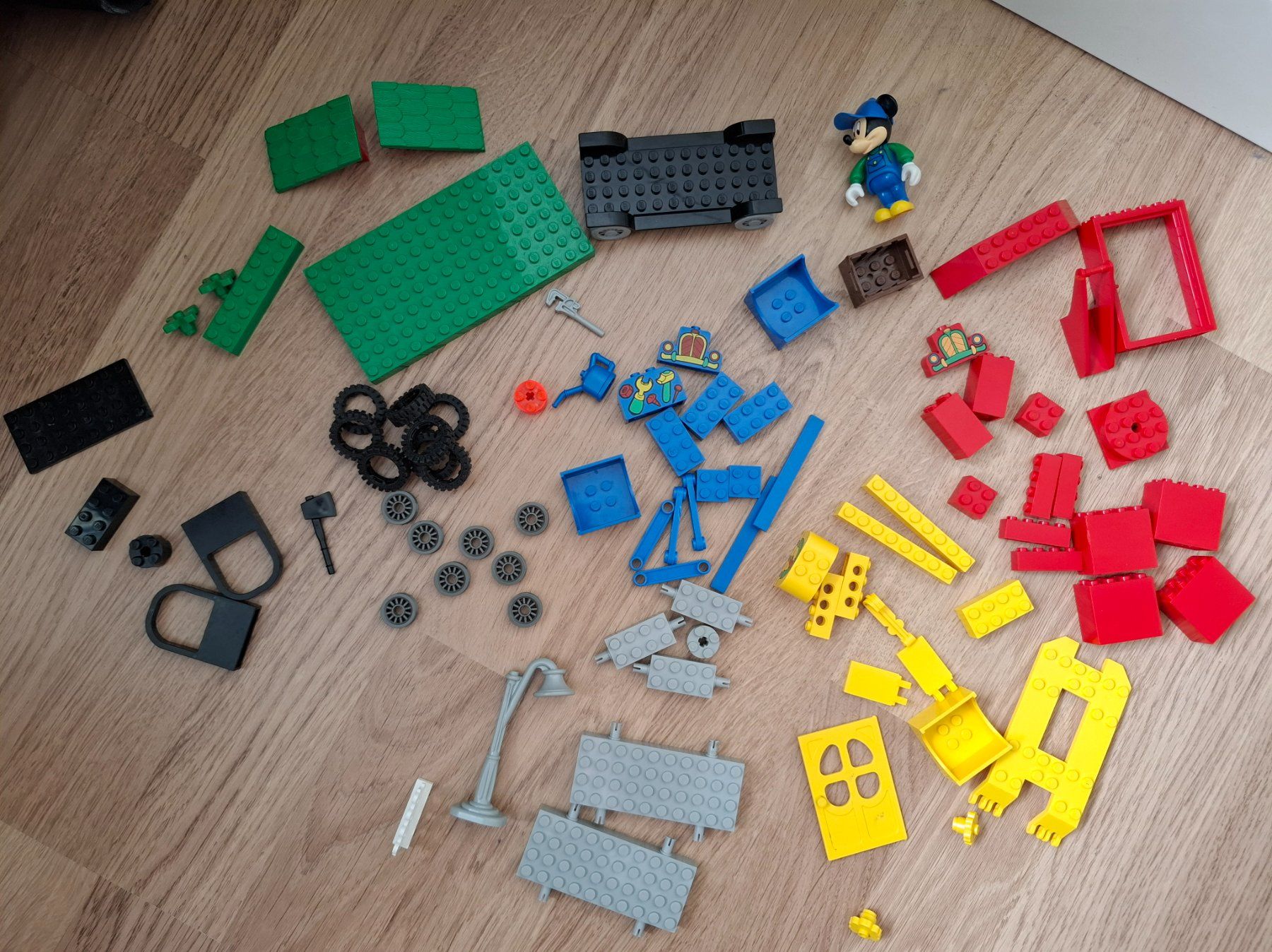 Lego Kit di costruzioni: LEGO 4166 Mickeys Autowerkstatt (2000) *Rarität* – Usato da Alpnach Dorf venduto da Burnbuster 7