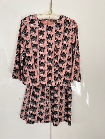LIKE SANDRO Skirt and Shirt, size M
