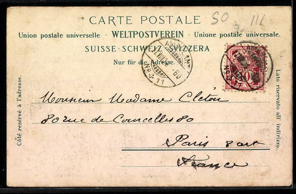 Cartoline postali: Solothurn, Ortsansicht mit Bergkulisse – Usato da Berlin venduto da bartko-reher 1