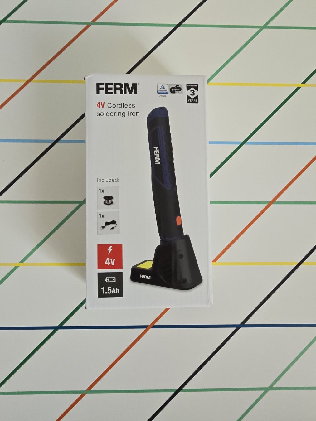 Toutes les machines: FERM 4V Cordless Soldering Iron New – Neuf avec emballage d'origine à Zürich par dev_5brj