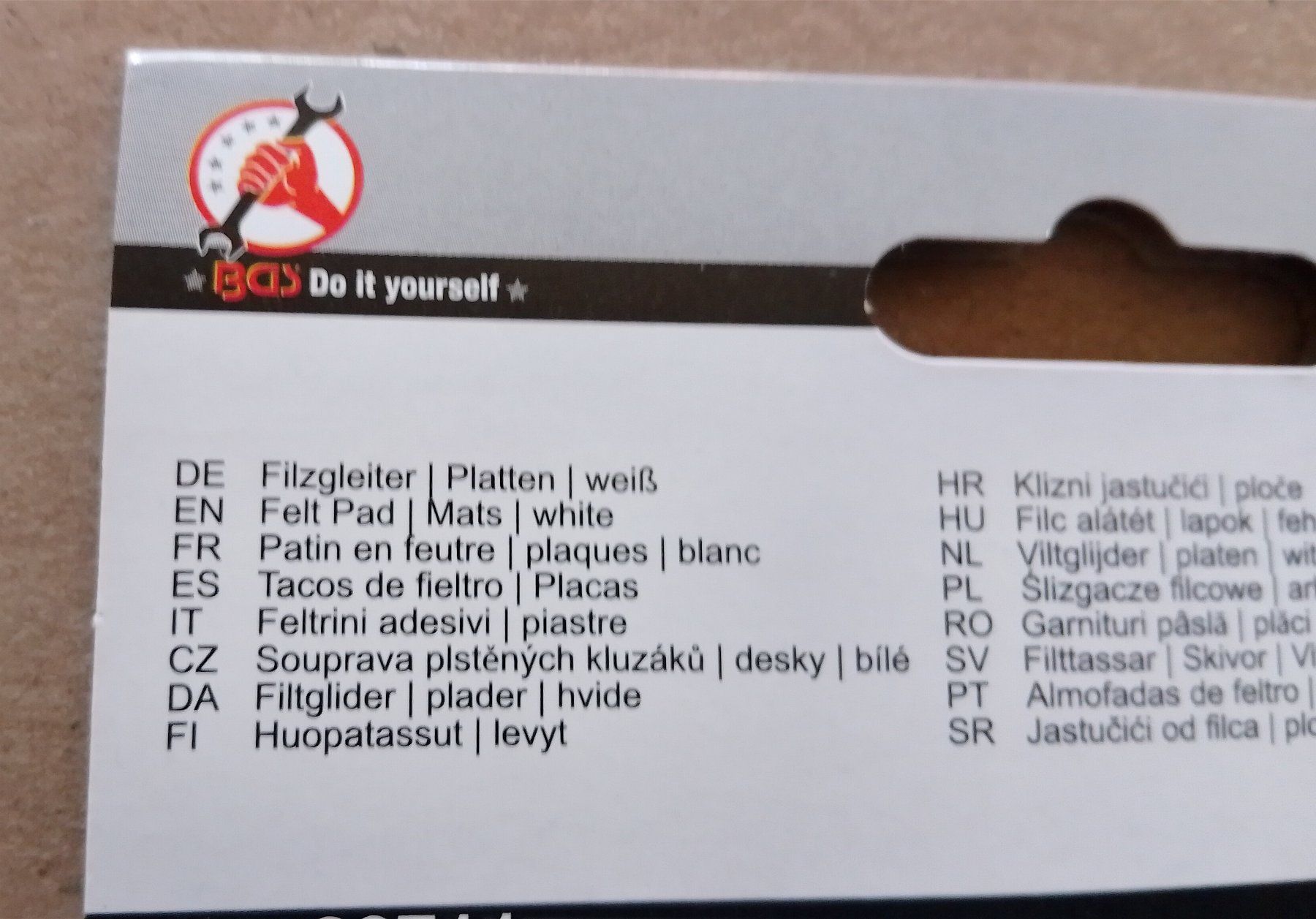 Alle Werkzeuge: 3 filzgleiterplatten ovp – Neu und originalverpackt aus Zürich von var_gmw9 2