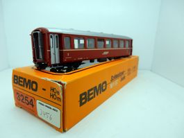 Hom -Bemo - RHB   Voiture  EW 2 Cl. - B 2456  (OVP)