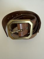 Rising Sun Mfg. Vintage Ledergürtel, Grösse 32, Top Zustand!