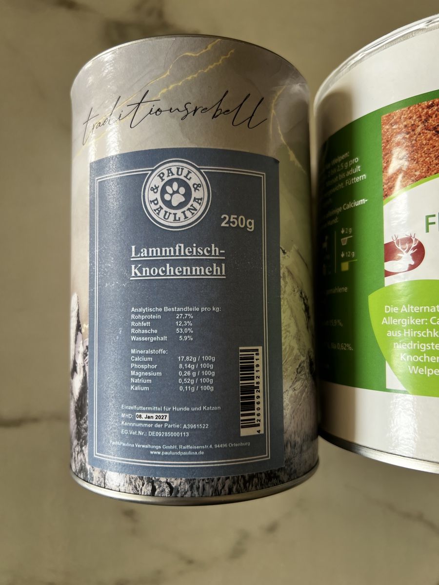 Mangimi: Lamm& Hirsch Knochenmehl Hund – Usato da Uster venduto da Jessicajjk 1