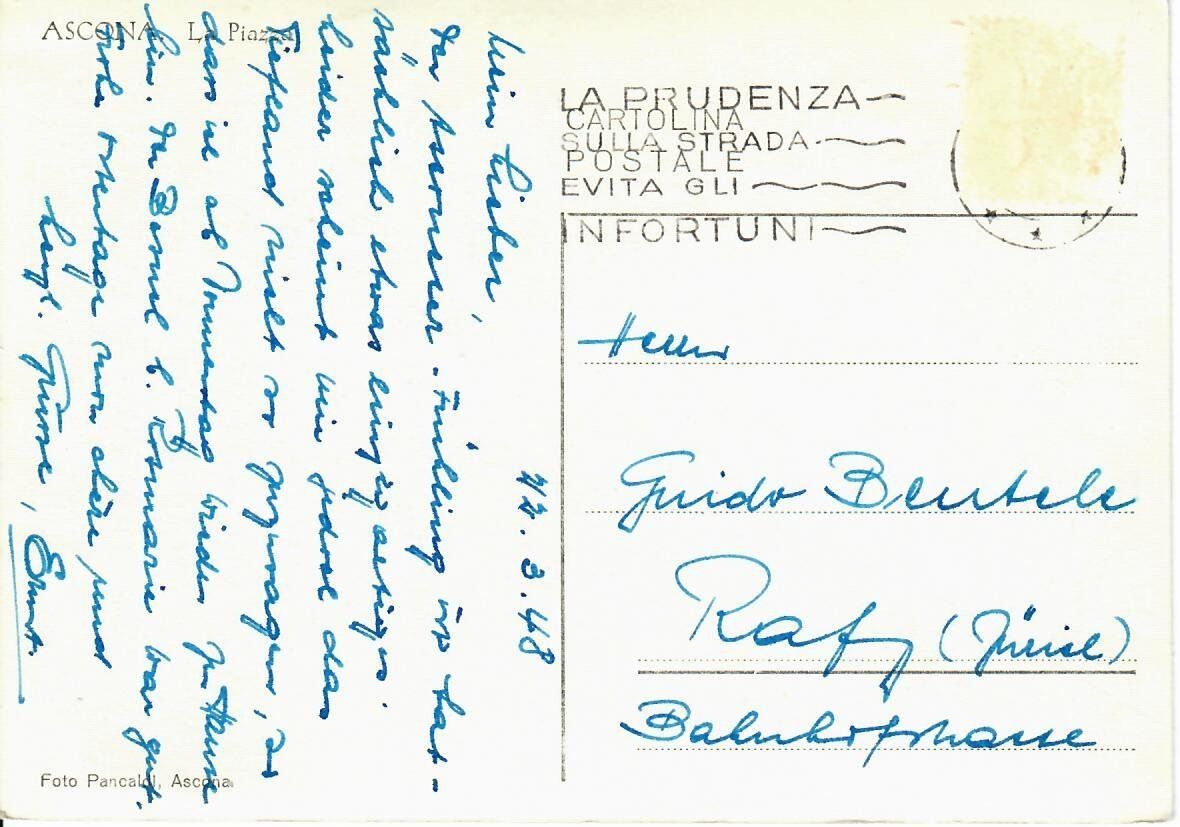 Cartoline postali: Ascona – Usato da Hochdorf venduto da Ziegel-16 1