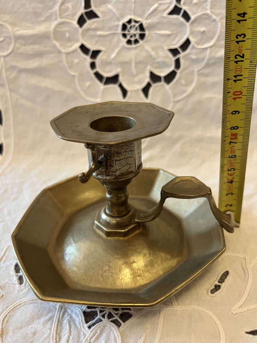 Portacandele: Messing Kerzenständer Mit Griff 500 Gram – Usato da Frenkendorf venduto da Only1 4