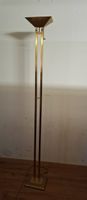 Vintage Mid-Century Stehlampe Messing Halogen 1960er