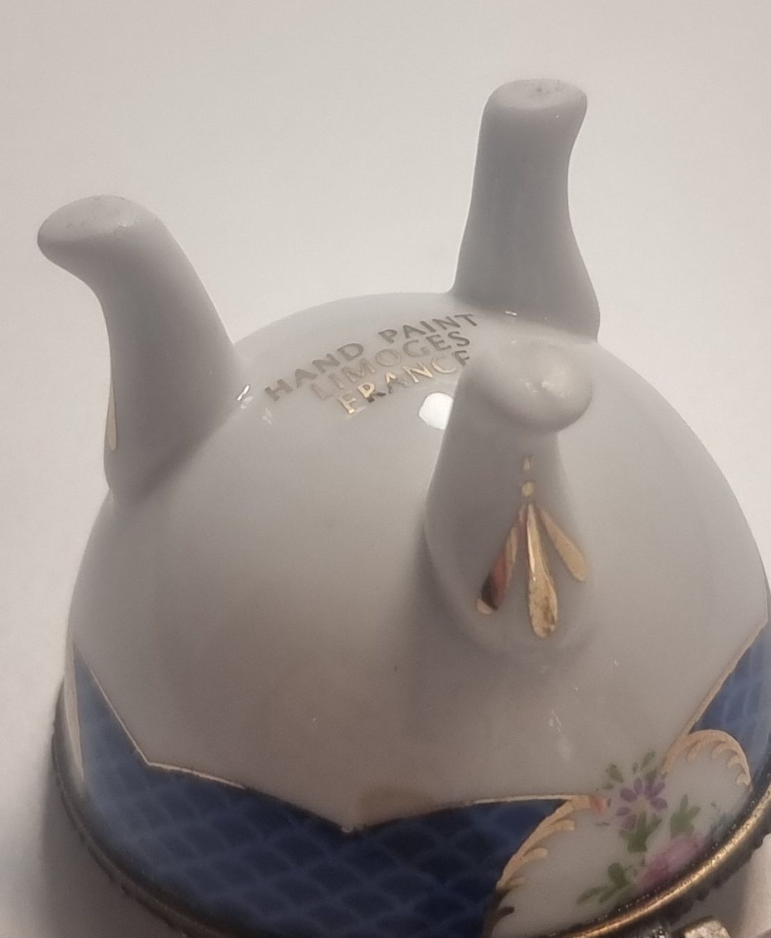 Barattoli: antikes LIMOGES Schmuck Ei Dose handbemalt Goldrand – Usato da Dürnten venduto da Bachtelrider_ 9