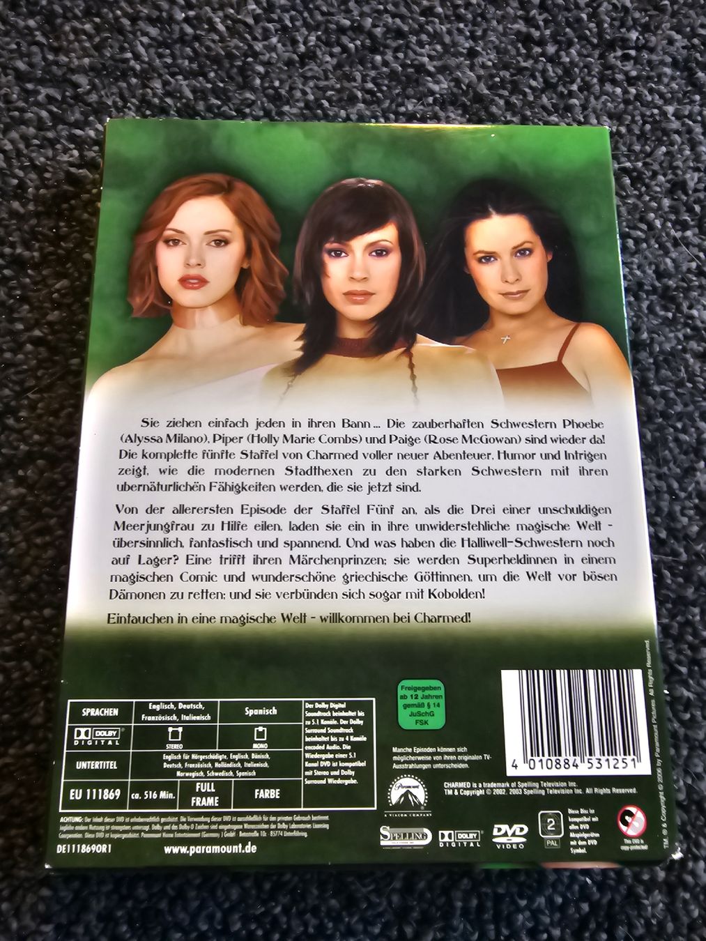 Tutti i DVDs: Charmed Staffel 5 Volume 1 – Usato da Ruswil venduto da jan_bxl5 1