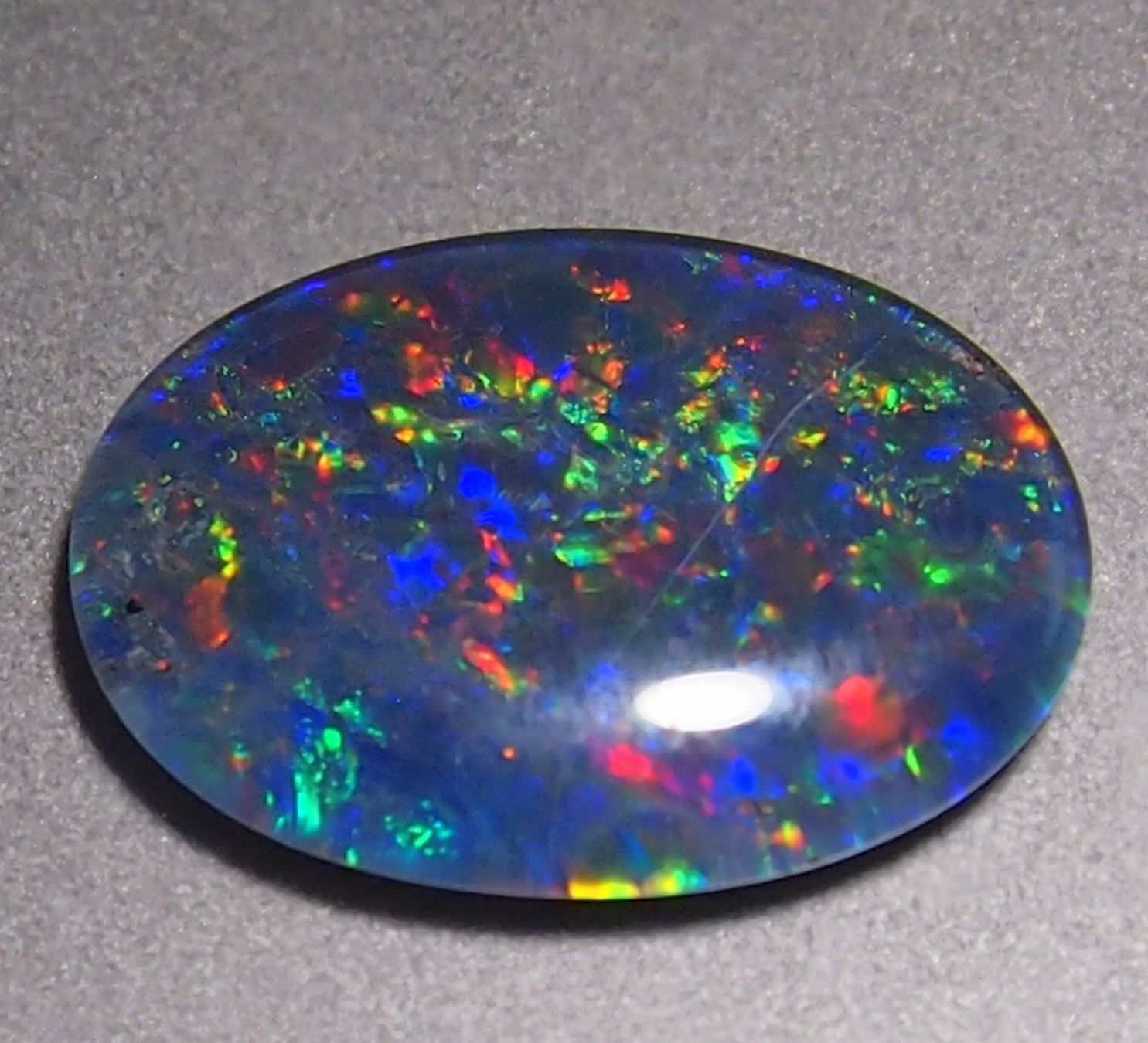 Pietre preziose: 6,21 ct. Multicolour Blackopal-Triplet AAA – Nuovo e nell'imballaggio originale da Reinach BL venduto da rumablum 2