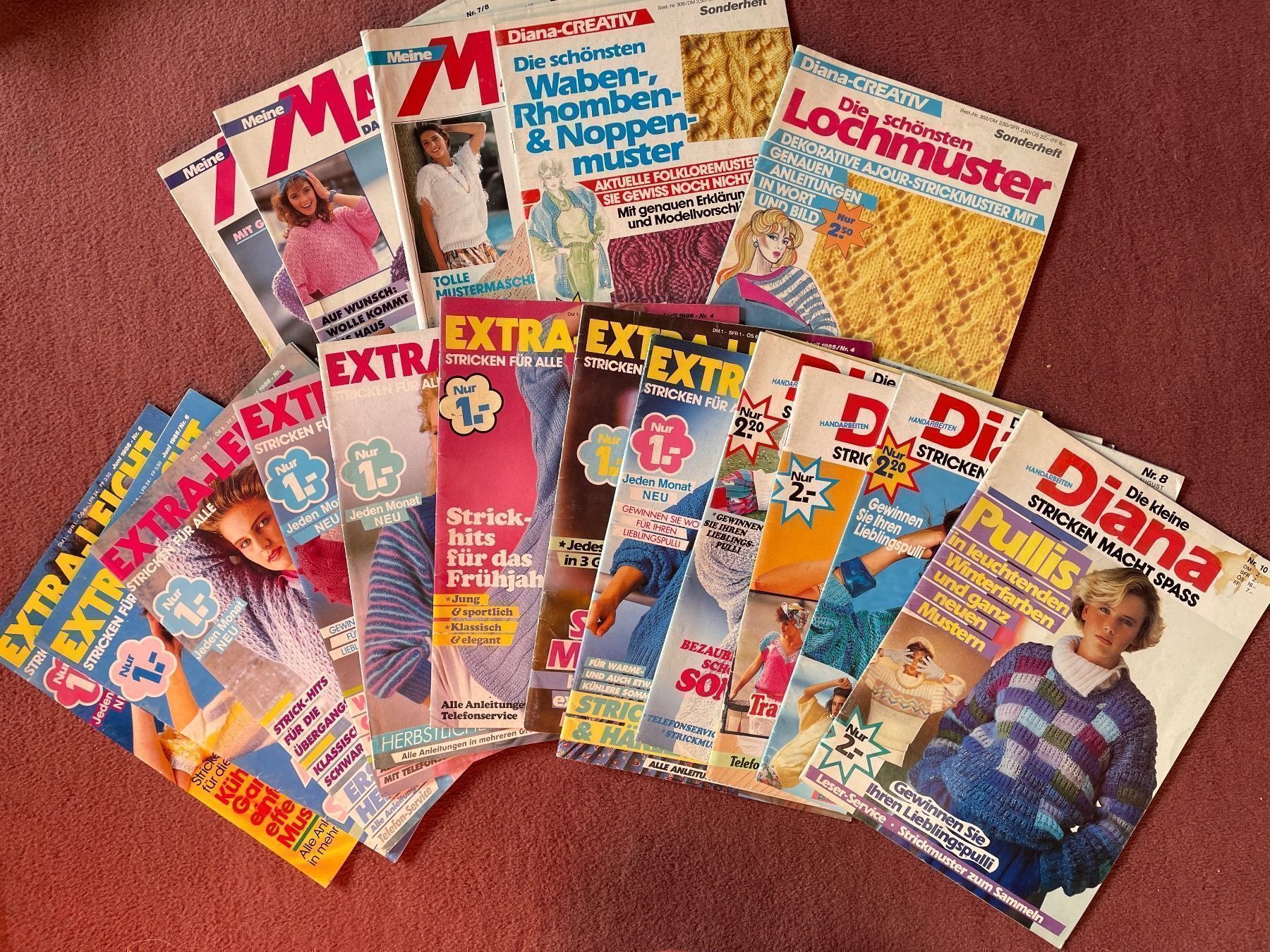 Zeitschriften & Magazine: 17 Handarbeit hefte Zeitschrift Konvolut – Gebraucht aus Buchs SG von Billikatze5