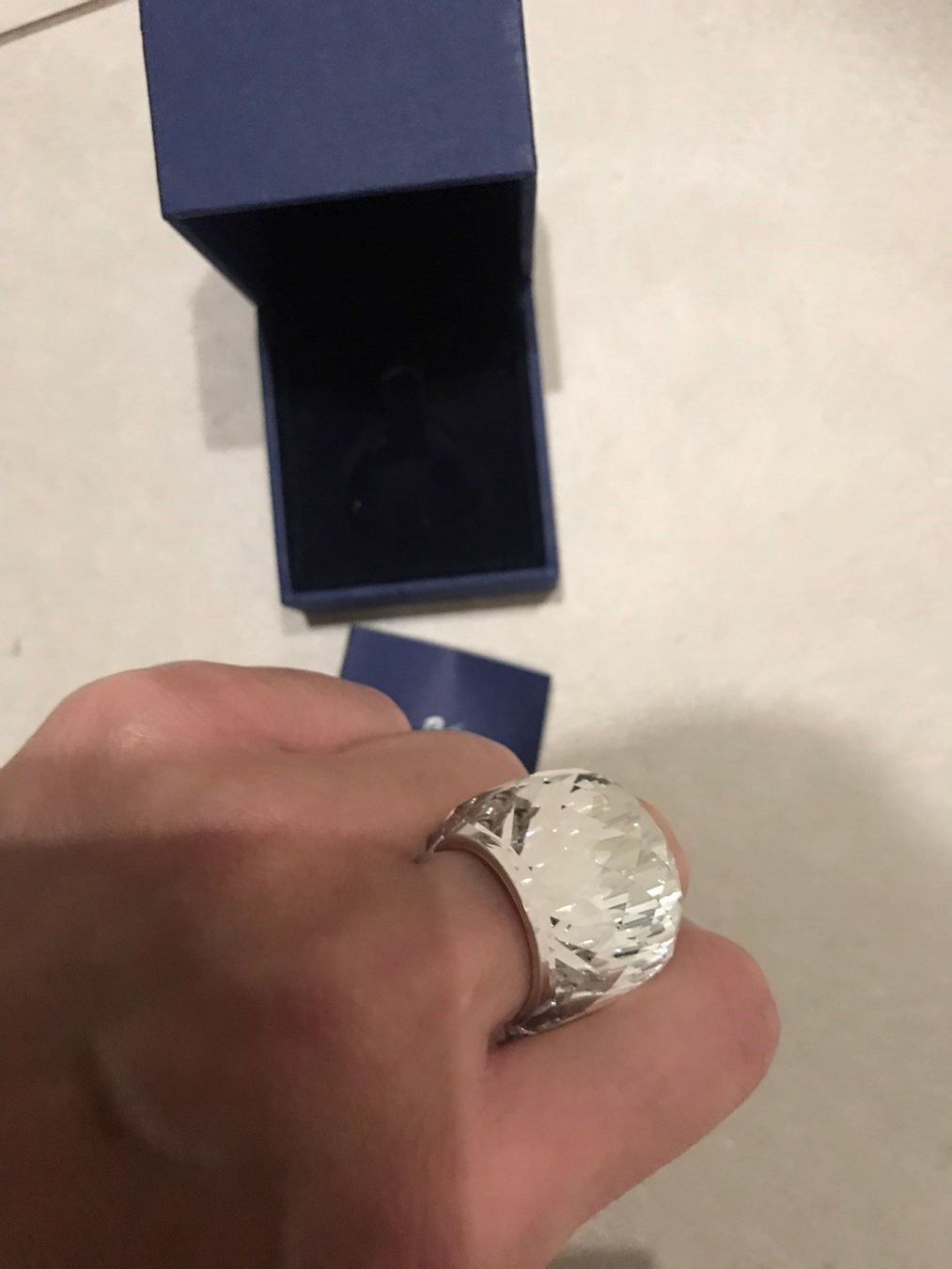 Anelli: Original Swarowski Diamant Full Ring – Nuovo e nell'imballaggio originale da Rothrist venduto da ilodj 4
