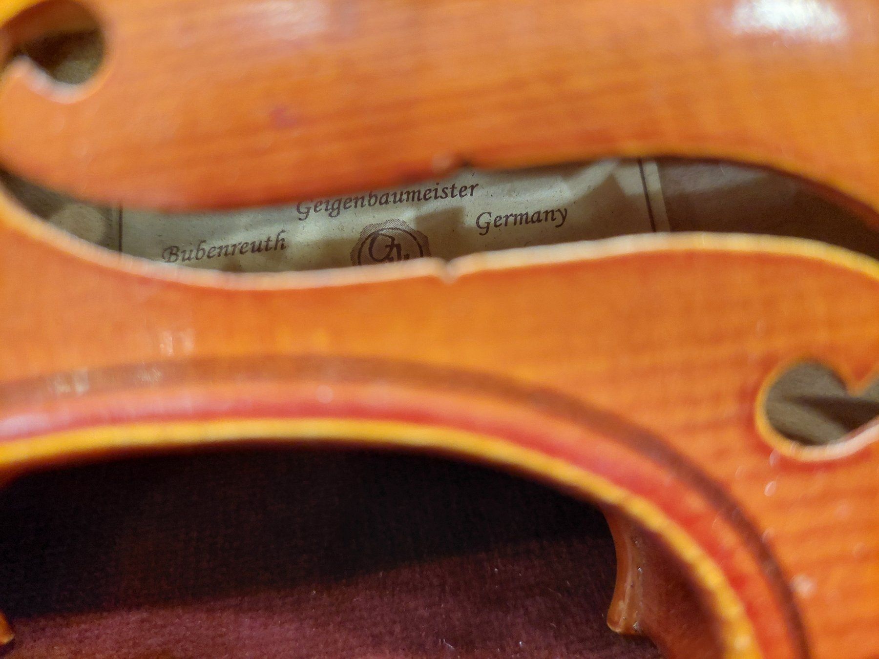 Musikinstrumente: Geige 1/4 Ideales Schulinstrument vom Fachgeschäft geprüft – Gebraucht aus Davos-Platz von musikhauskollegger 6