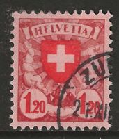 1924 : Abart Nr. 164.PF "Hflvetia*