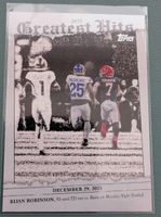 Bijan Robinson #25GH-BR Greatest Hits – 2026 Topps Flagship