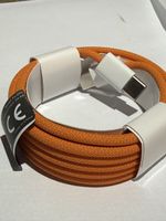 Câble USB-C vers USB-C orange 2m neuf