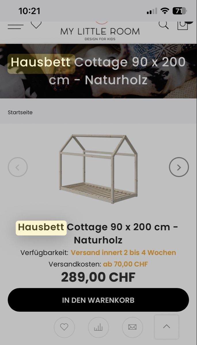 Letti: Hausbett Kinder – Usato da Neuenhof venduto da SunnySandy 1