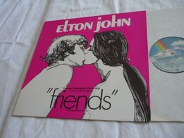 Rare Vinyl 70s 80s Pop - Elton John - friends - OST