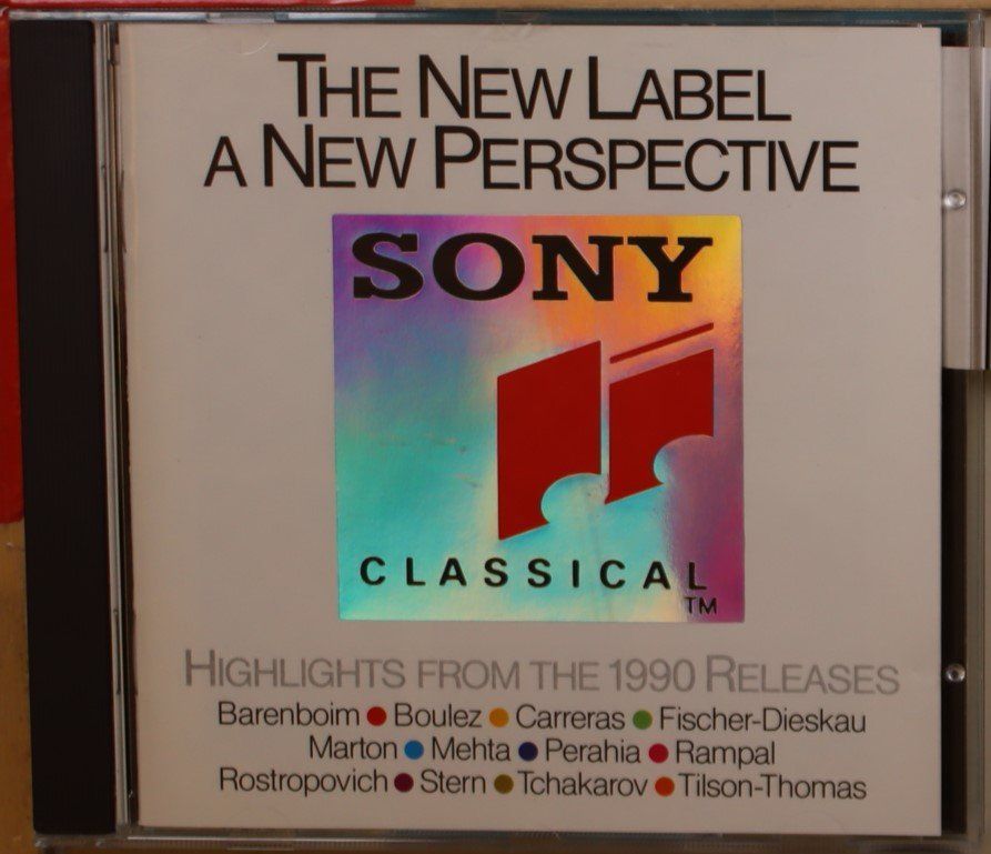 CD: Sony Classical - The New Label A New Perspective – Usato da Luzern venduto da CONTENTI