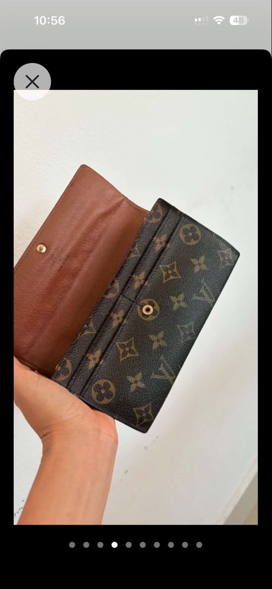 Louis Vuitton Portafogli: Louis Vuitton Monogram Sarah Geldbörse – Usato da Wilen b. Wil venduto da Terezaneguinha 6