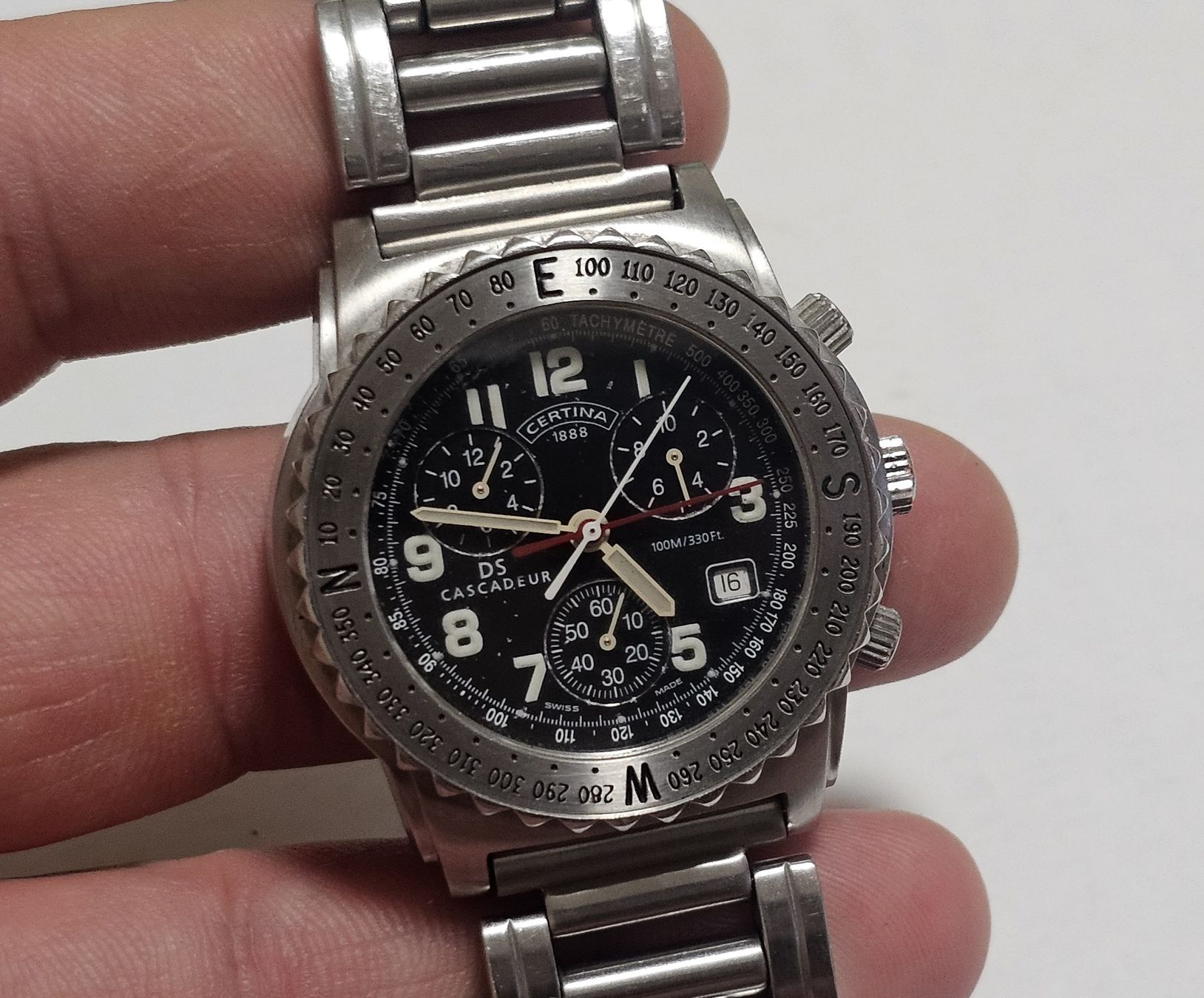 Certina Orologi: Certina DS Cascadeur Chronographe défectueuse  – Difettoso da Genève venduto da Fresko01 1