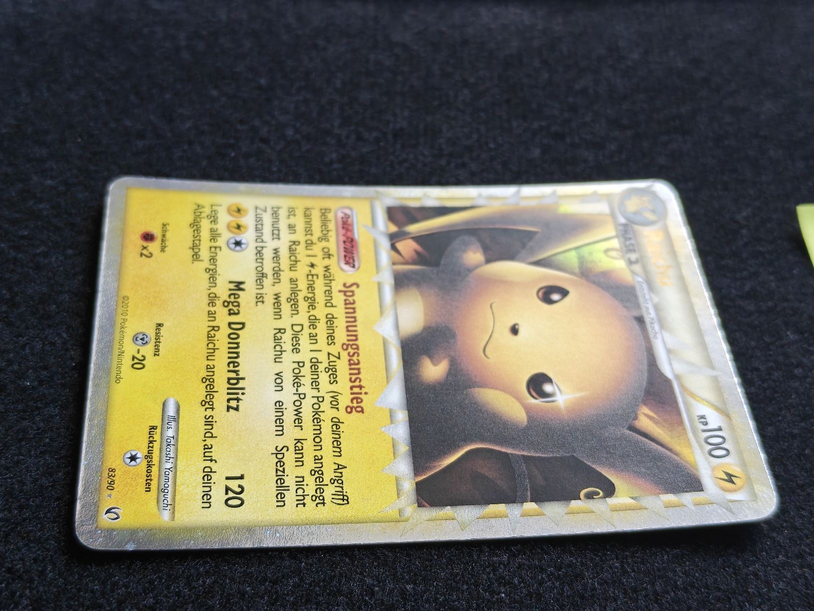 Pokémon Carte collezionabili: Raichu 83/90 holo DE – Usato da Schaffhausen venduto da Chingy_ 4