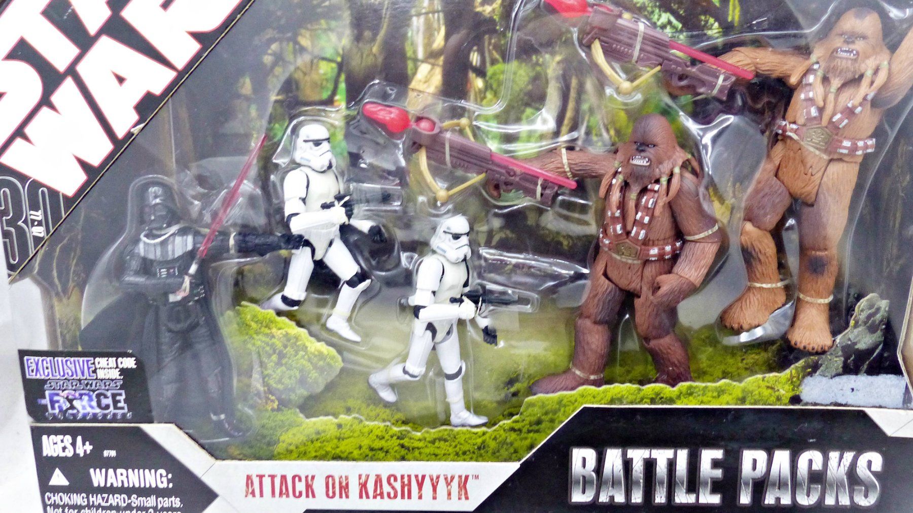 Star Wars Statuette: STAR WARS ATTACK ON KASHYYYK BATTLE PACKS FORCE UNLEASHED – Nuovo e nell'imballaggio originale da Lugano venduto da YouWantUS 1
