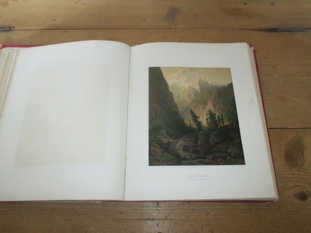 Livres: Deutsches Künstler-Album 1874 – Défectueux à Flims - Dorf par Stagediver 6