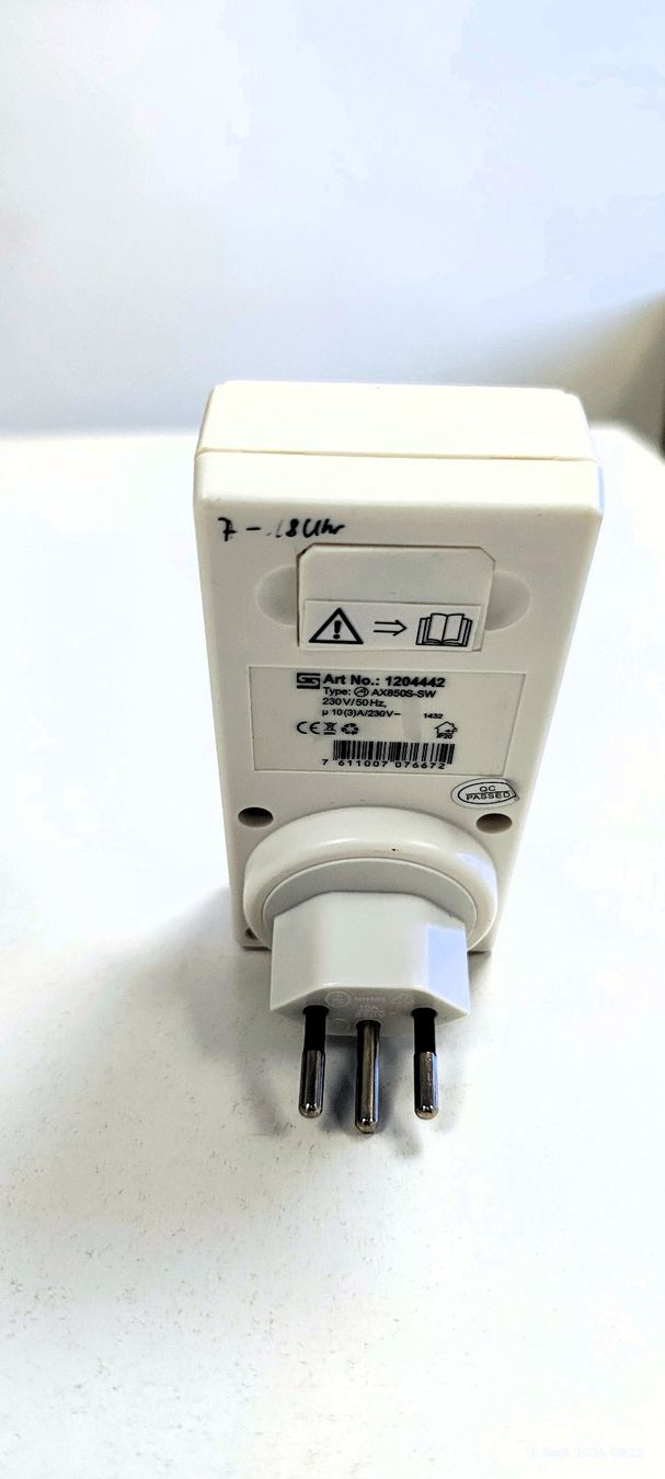 Interruttori: Timer digital IP20, 20 Schaltprogramme – Nuovo (secondo la descrizione) da Bülach venduto da Surbetone 1