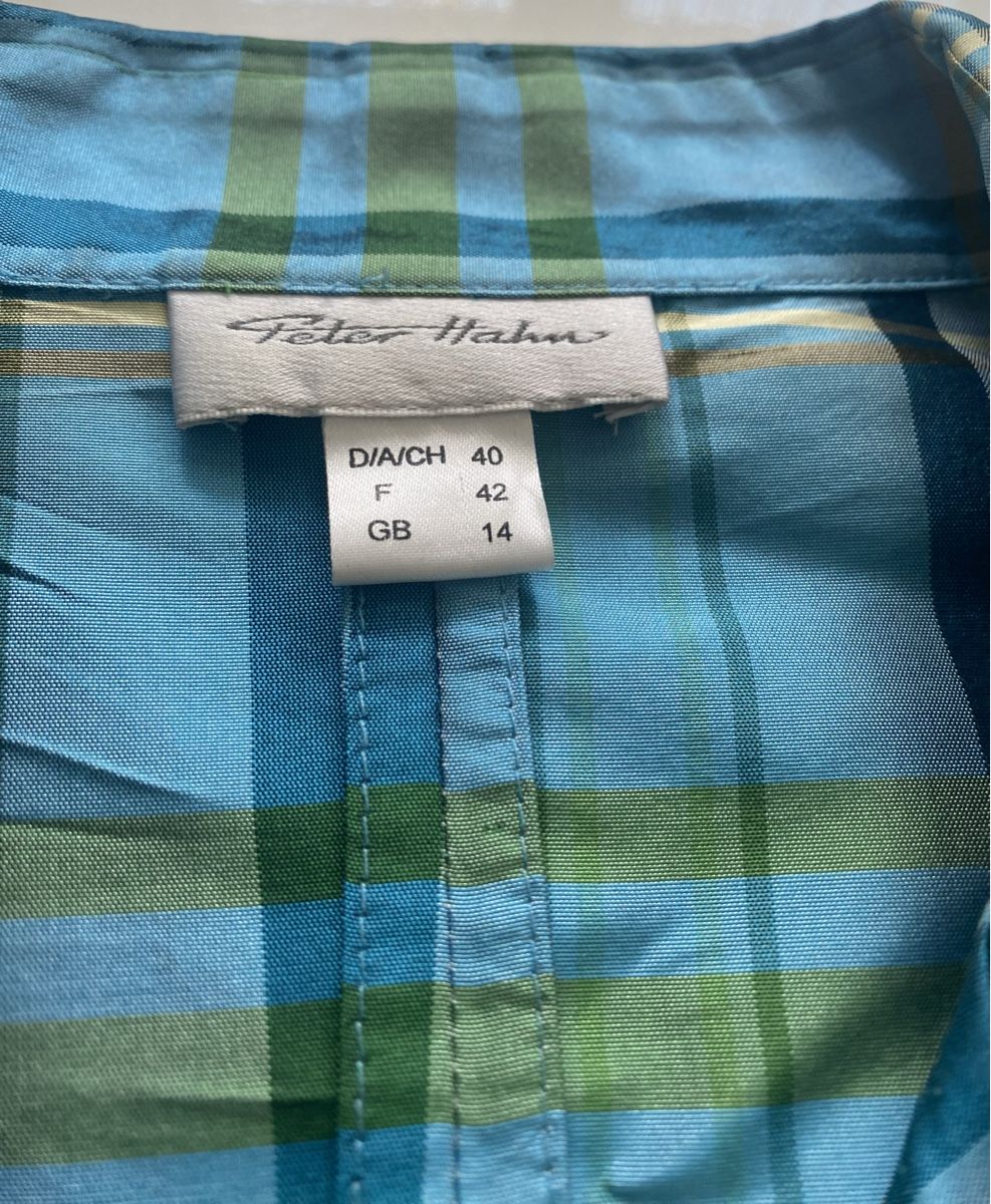 Peter Hahn Camicette: Peter Hahn 100% Seiden Bluse 🌸 – Usato da Opfikon venduto da Luis144 1