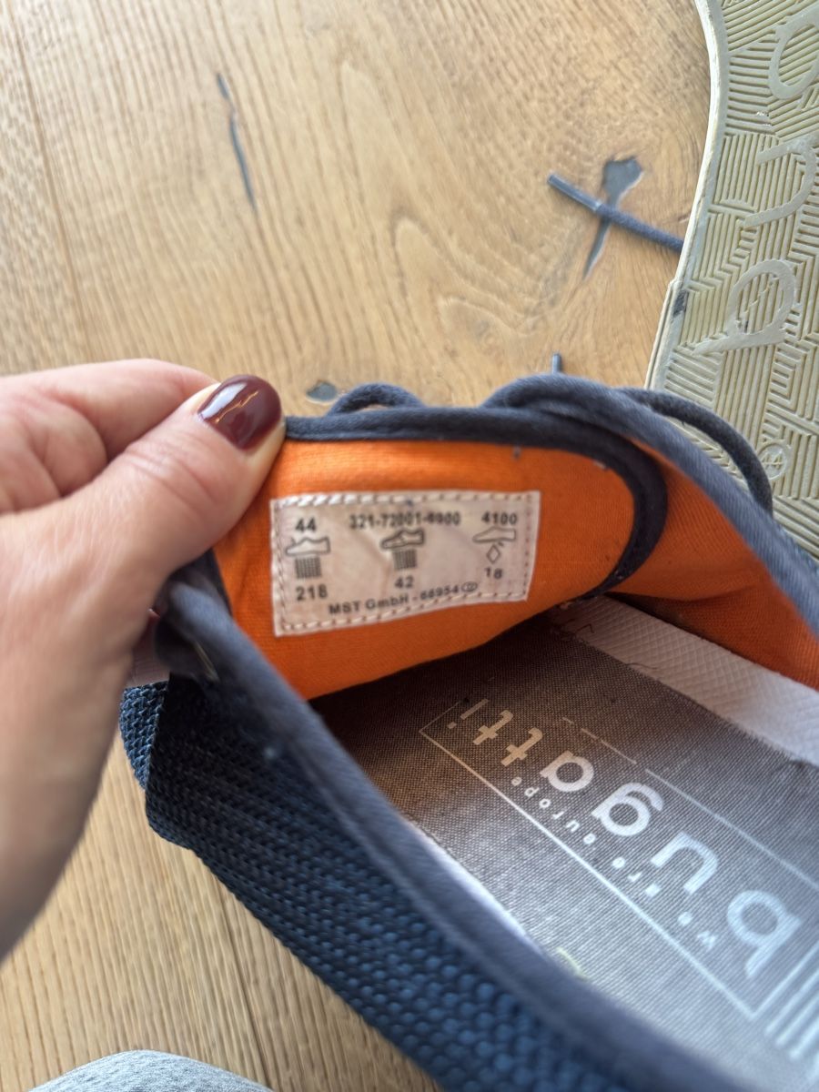 Bugatti Scarpe da uomo: Bugatti Herren Sneaker aus dunkelblauem Textil Gr.44 – Usato da Altendorf venduto da PiaLang 4