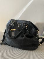 Prada Handtasche Echtleder schwarz guter Zustand