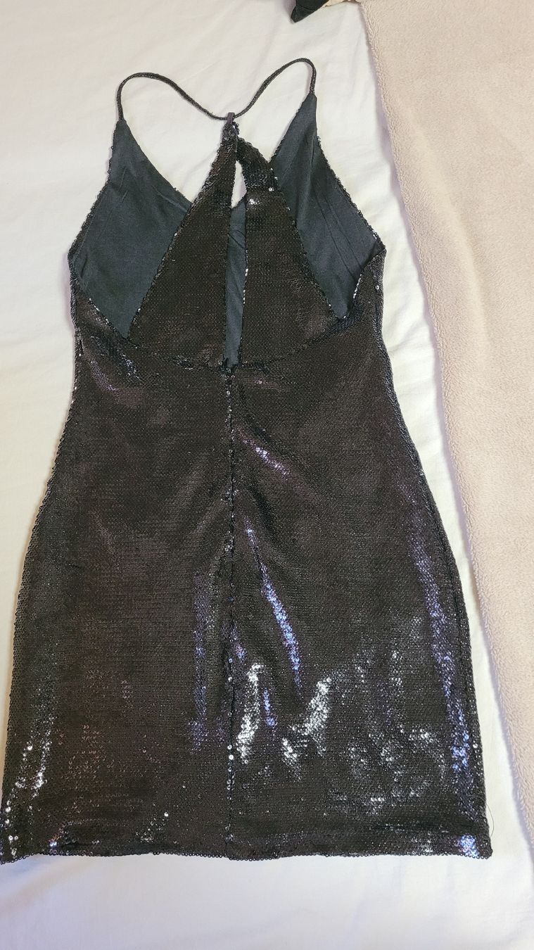 Vestiti: Robe noire à paillettes Sweewe, taille S, – Nuovo (secondo la descrizione) da collonges venduto da marlene.carlos 1