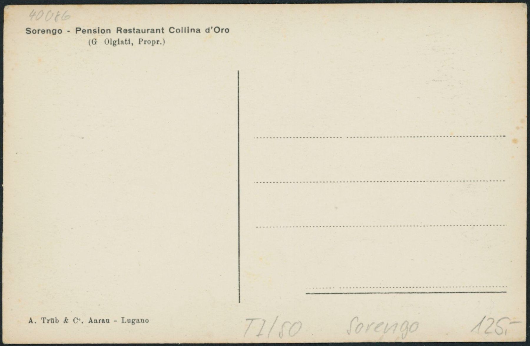 Cartoline postali: TI Sorengo – Nuovo (secondo la descrizione) da Schindellegi venduto da leecollect 1