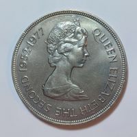 25 Pence 1977 Bailiwick of Jersey unz