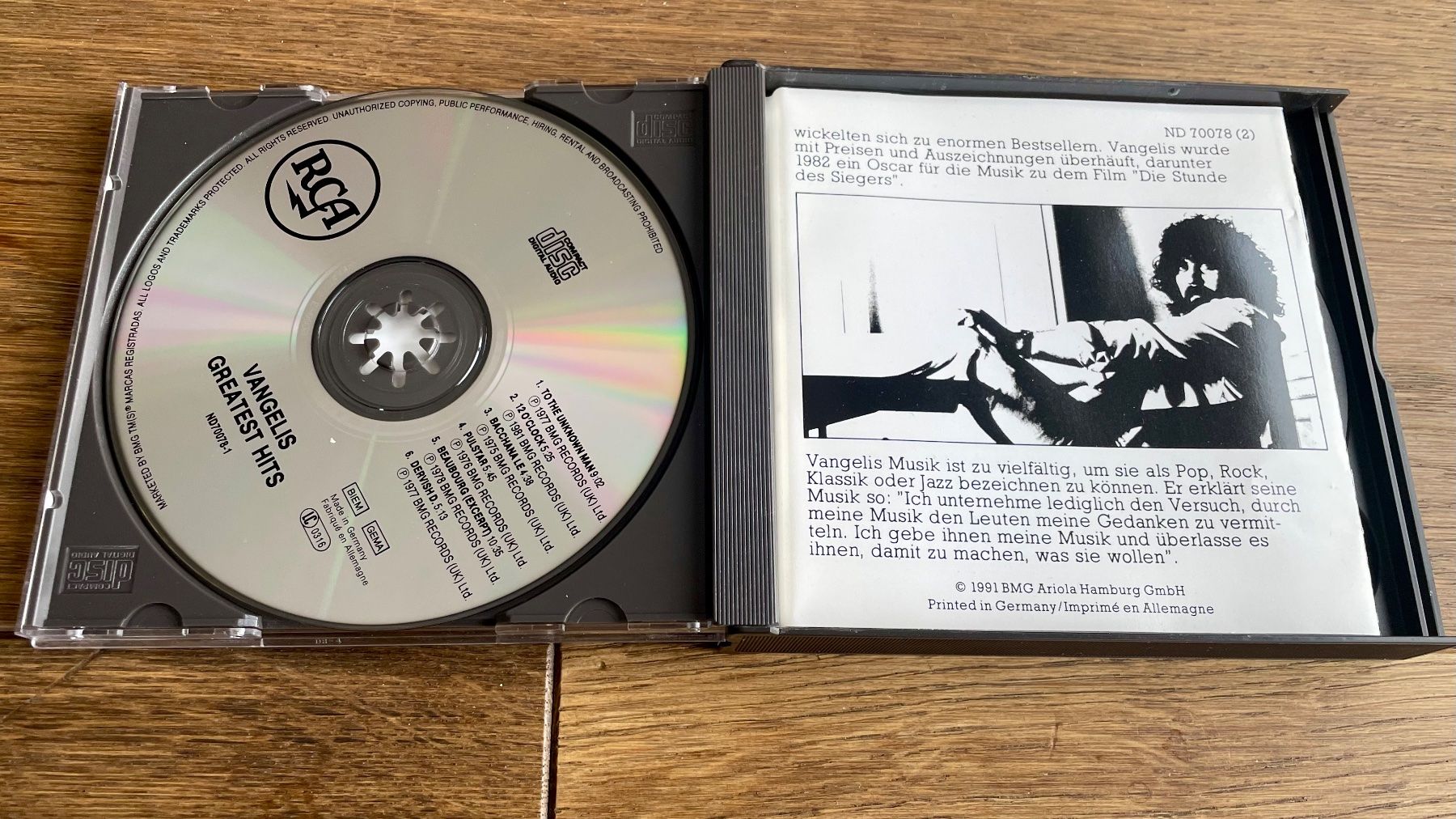 CD: Vangelis - Greaest Hits - 2 CD's – Usato da Pontresina venduto da il-bain 2