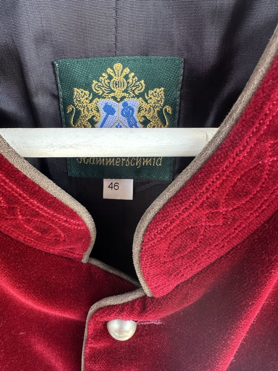 Gilet & Giacche: Trachtenweste Hammerschmid Gr.46 – Nuovo (secondo la descrizione) da Zürich venduto da Groisli 2