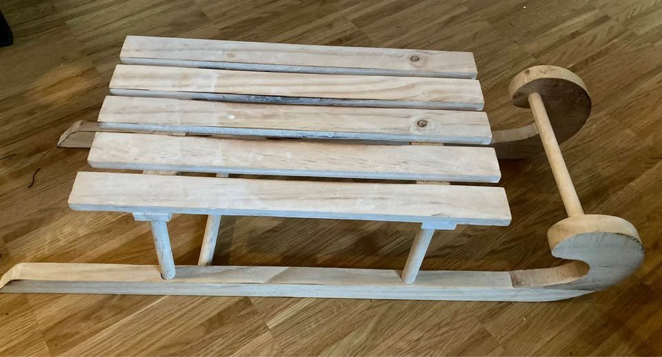 Tutte le decorazioni: Schöner Deko Holz Schlitten – Nuovo (secondo la descrizione) da Rudolfstetten venduto da Stellina1975 1