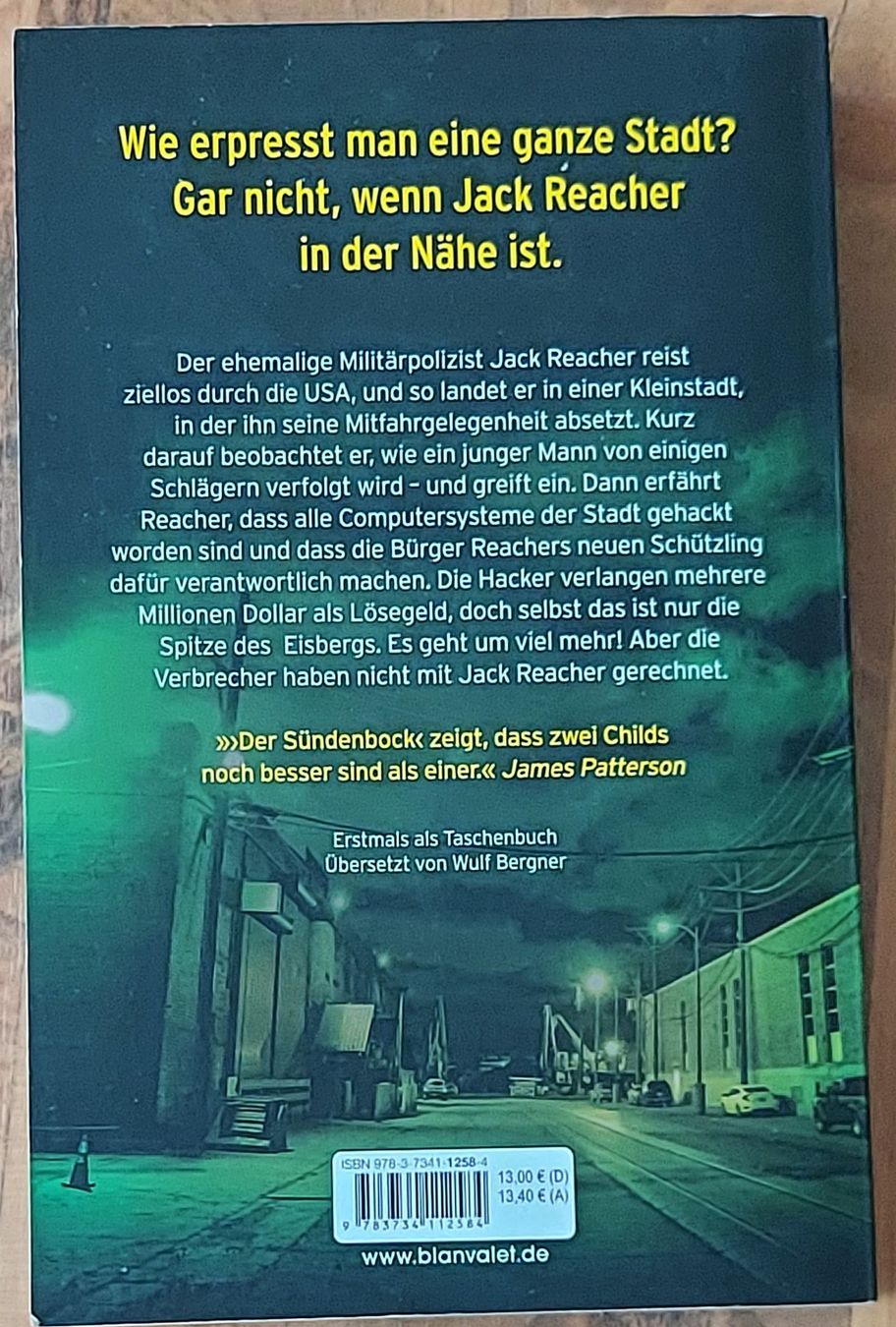 Libri: LEE CHILD - DER SÜNDENBOCK – Usato da Steckborn venduto da Quo7 1