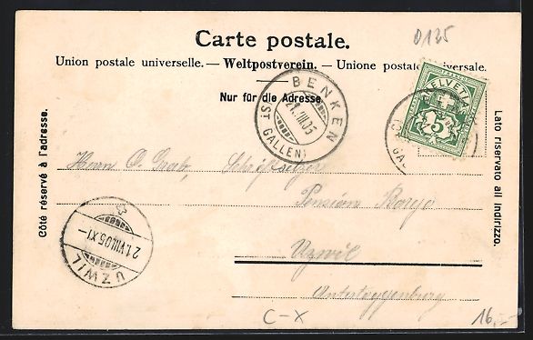Ansichtskarten: Maria-Bildstein, Gasthaus zur Eisenbahn, – Gebraucht aus Berlin von bartko-reher 1