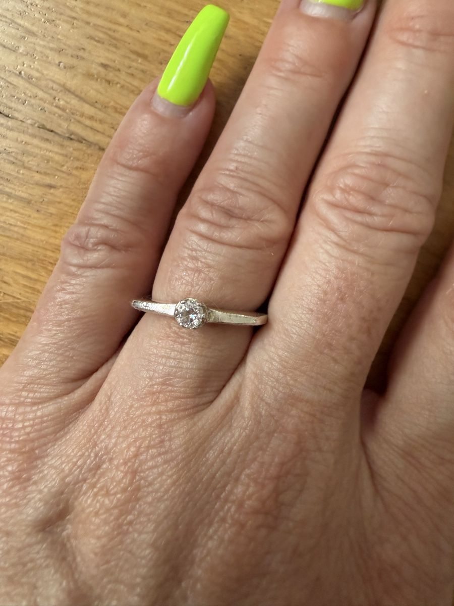 Ringe: Ring Silber mit Stein Ringe Damen Grösse 53 gebraucht – Gebraucht aus Richterswil von cobruetsch 2