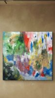 Gemälde " Farbenspiel der Gefühle " handmade 90×90