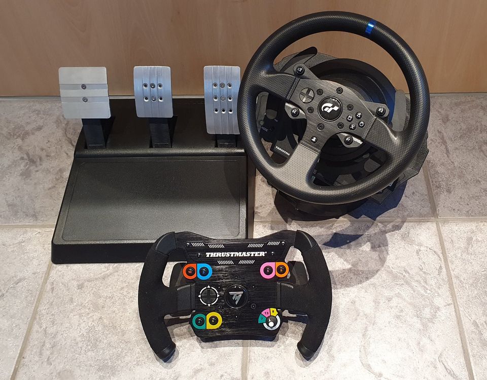 THRUSTMASTER T300 RS GT Racing Wheel (2 Lenkräder & Pedal) (Gebraucht ...