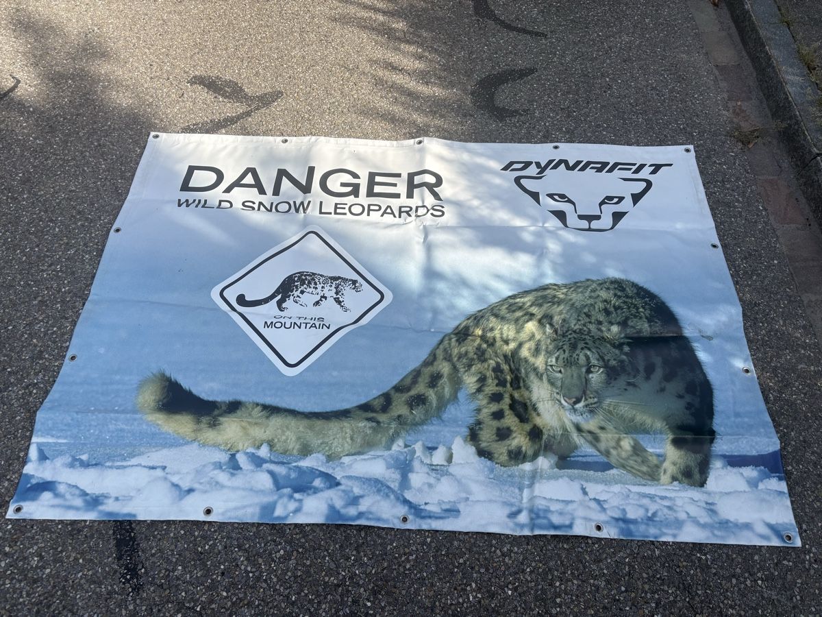 Sonstiges: Werbe-Plache Dynafit – Gebraucht aus Grüt (Gossau ZH) von Mammut079
