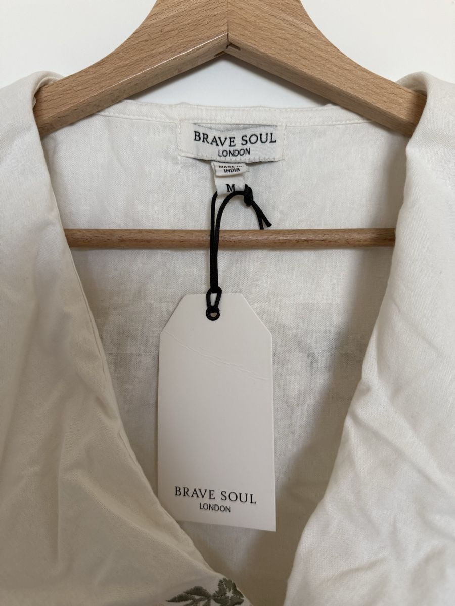 Vestiti: Brave Soul Button Front Mini Tea Dress  – Nuovo e nell'imballaggio originale da Meyrin venduto da inxcal 3