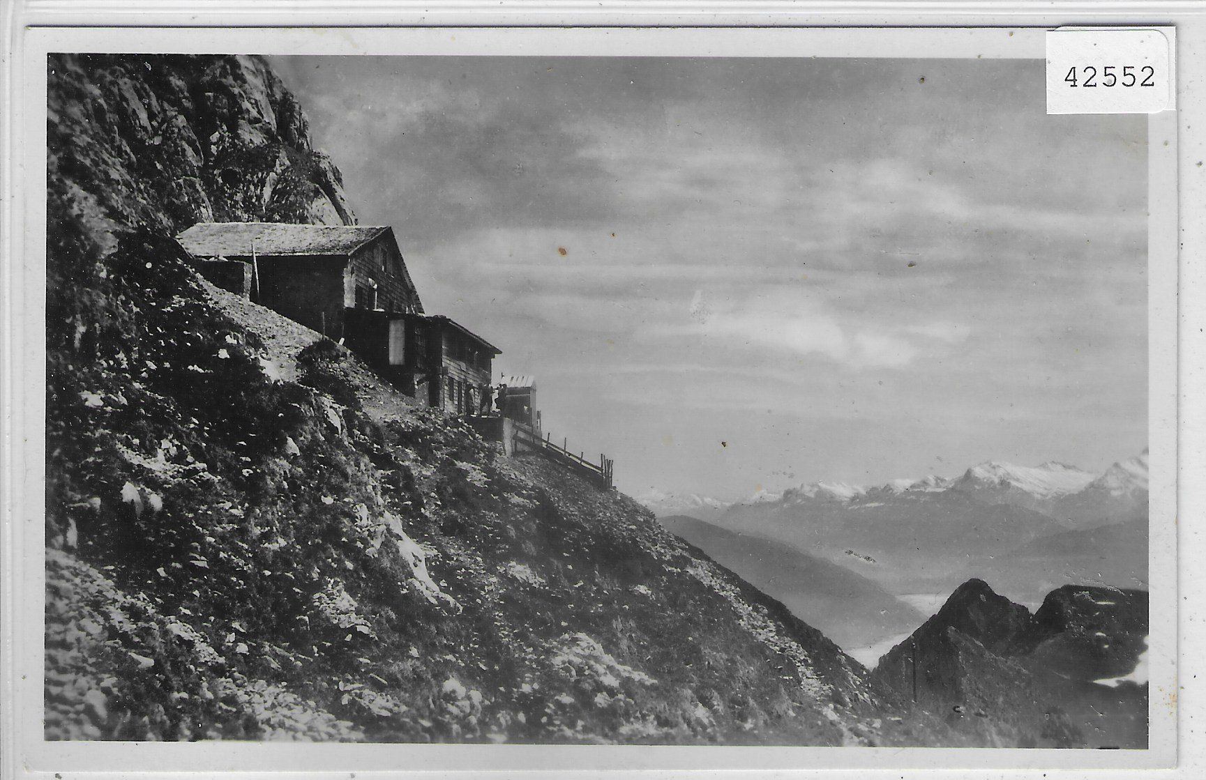 Cartoline postali: Stockhorn - Berghaus – Usato da Ettingen venduto da Kartenplanet