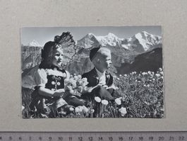 Berner Oberland, Kinder, Tracht, Sonntagstracht, Schreckhorn